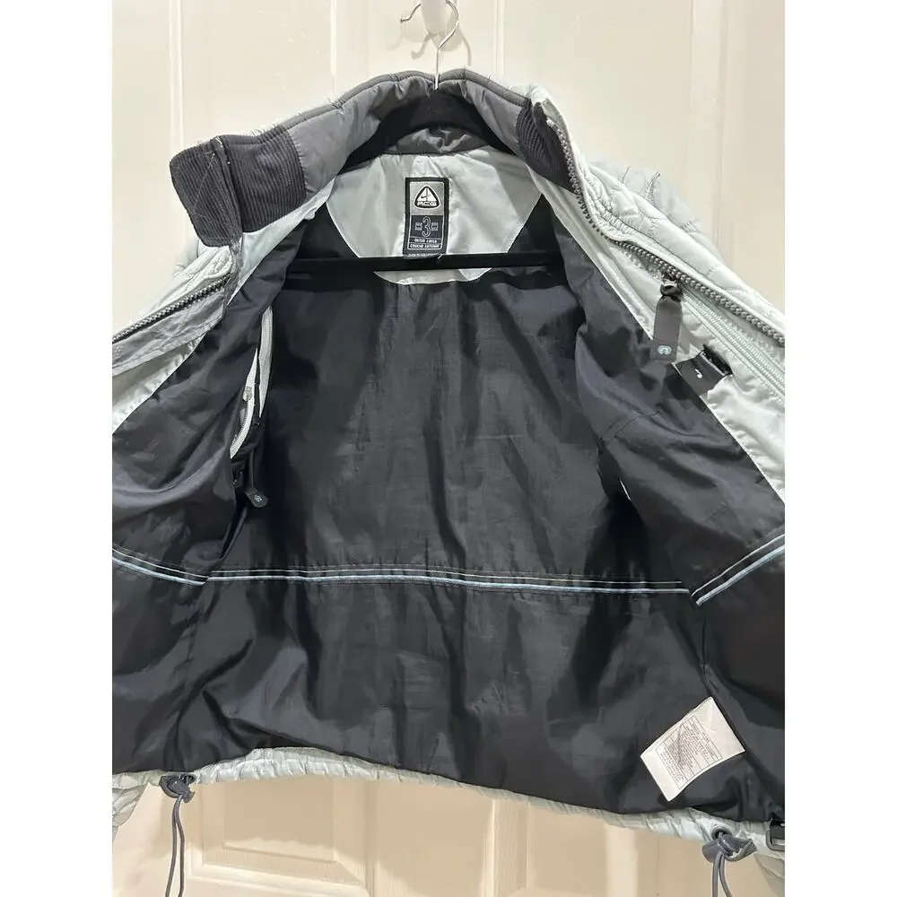 Vintage women’s 00s Nike ACG 3-1‎ Puffer Jacket - Vest Outdoor life Size S Y2K